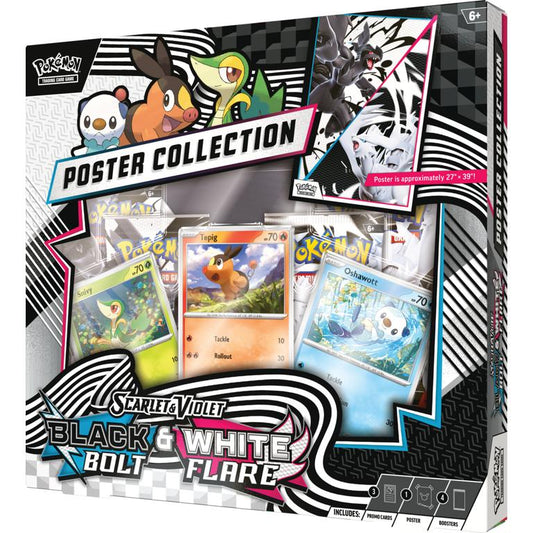 Poster Collection | Black Bolt & White Flare