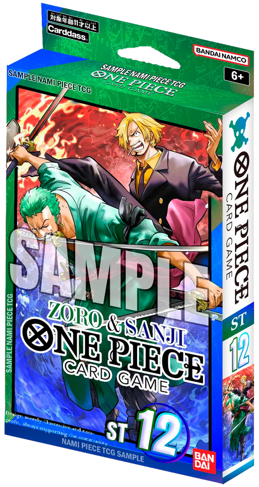 One Piece TCG: Starter Deck | Zoro and Sanji | [ST-12]