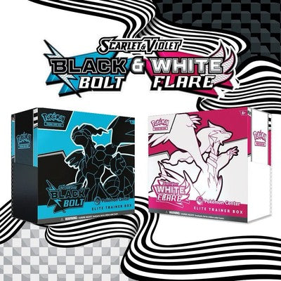 Elite Trainer Box | ETB | Black Bolt & White Flare