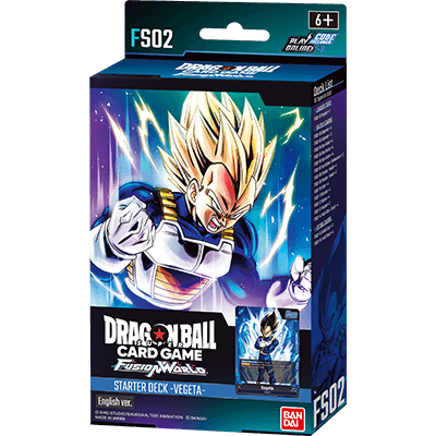 Dragon Ball Fusion World | STARTER DECK -VEGETA- [FS02]
